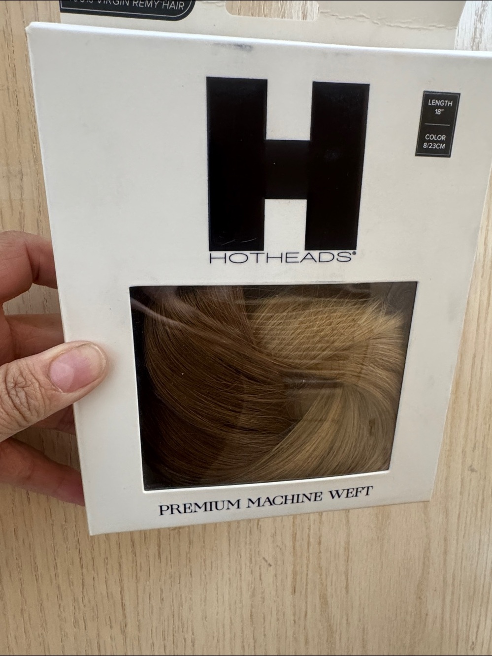 Golden Blonde weft Straight Hair Extension